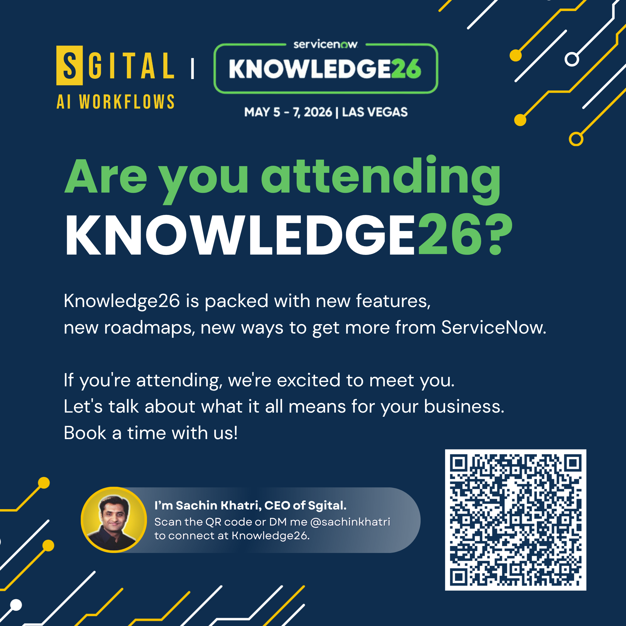 Are you attending Knowledge26?